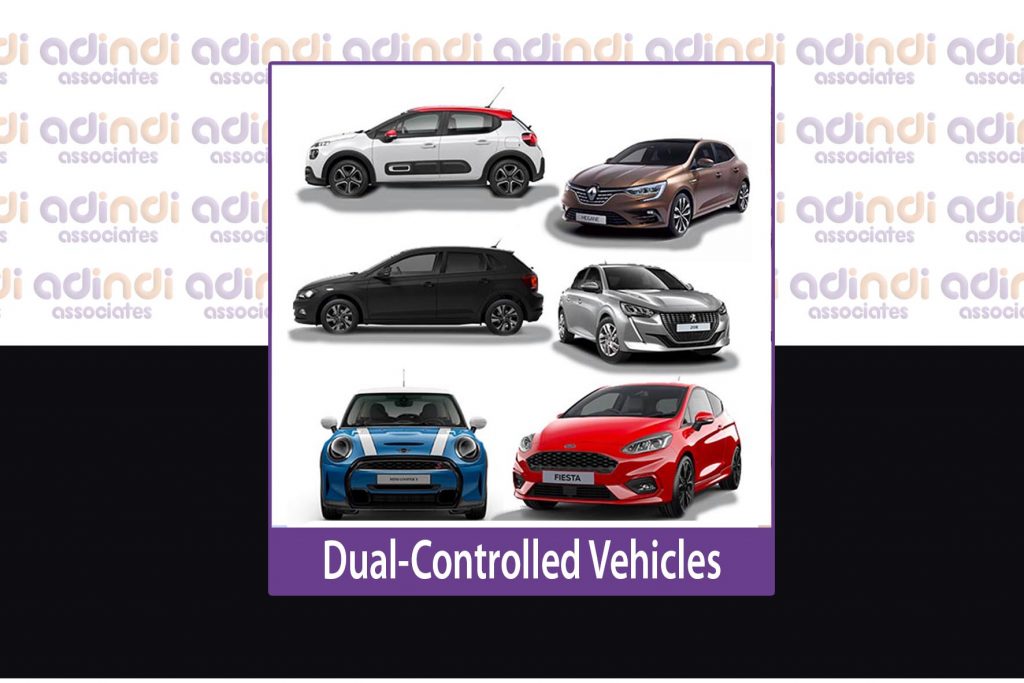 adindi dual control vehicles